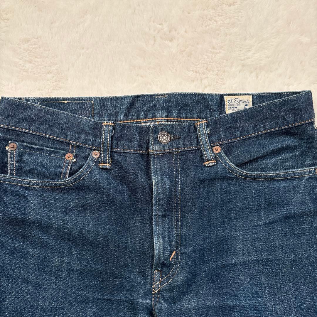 orSlow 107 デニム 日本製 セルビッチ 赤耳 ユニバーサルジップ