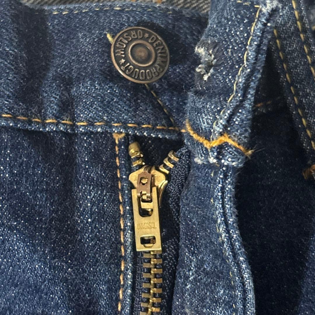 orSlow 107 デニム 日本製 セルビッチ 赤耳 ユニバーサルジップ