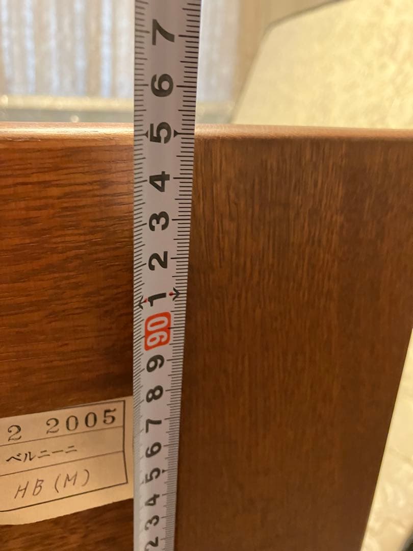 セミダブルベッド　足つきスプリングつき