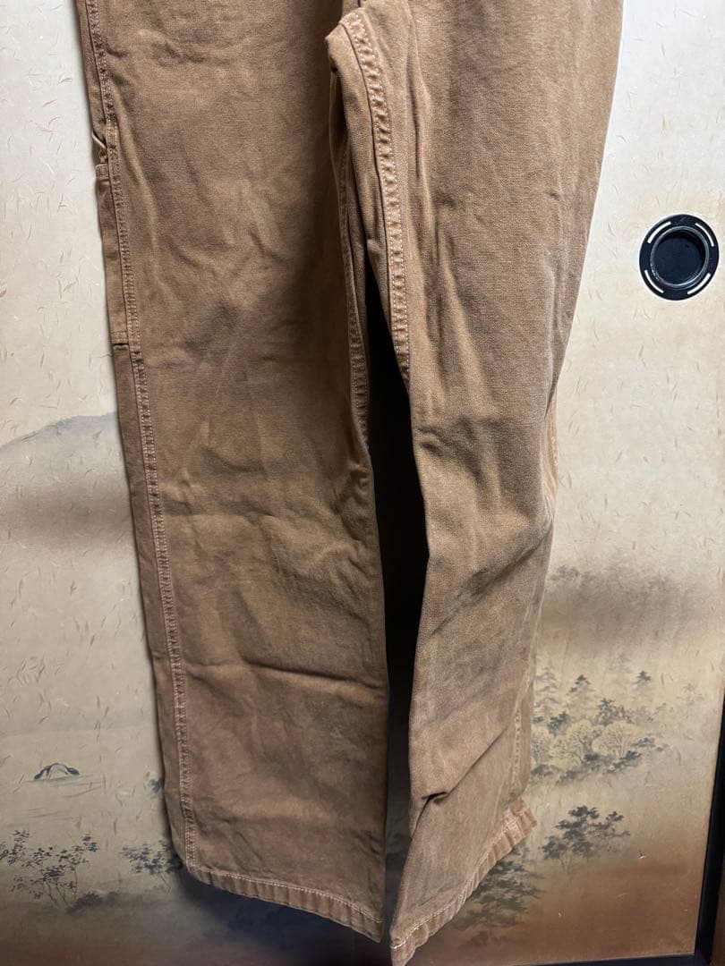 リーバイス　ブラウン コットン オーバーオール