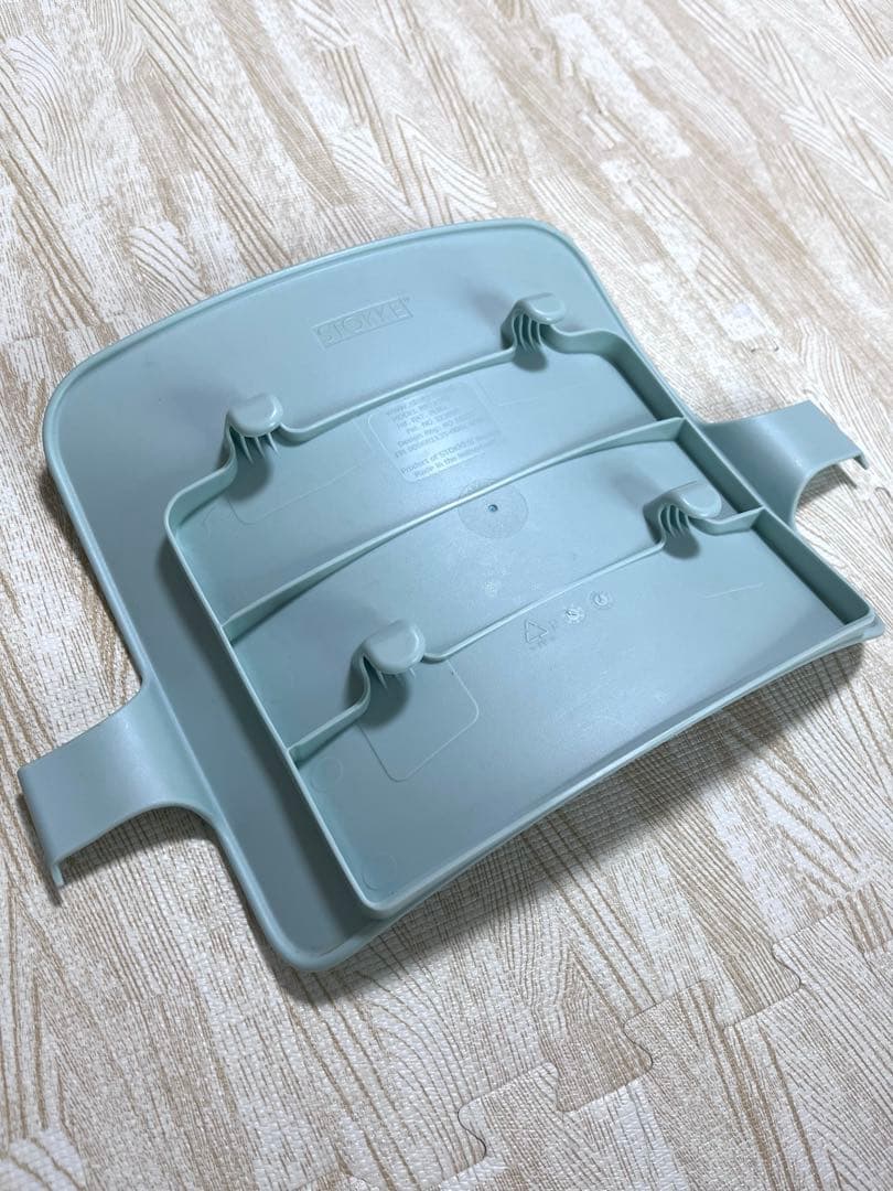 ◾️美品◾️ストッケ　トリップトラップ　ベビーセット & トレイ　ソフトミント