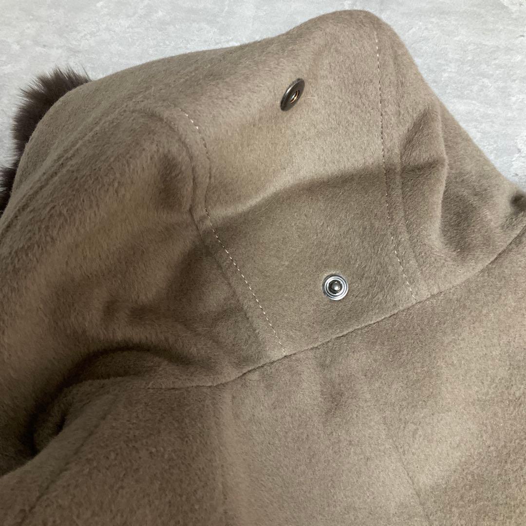 専用【K.T KIYOKO TAKASE】　アンゴラウールAラインショートコート