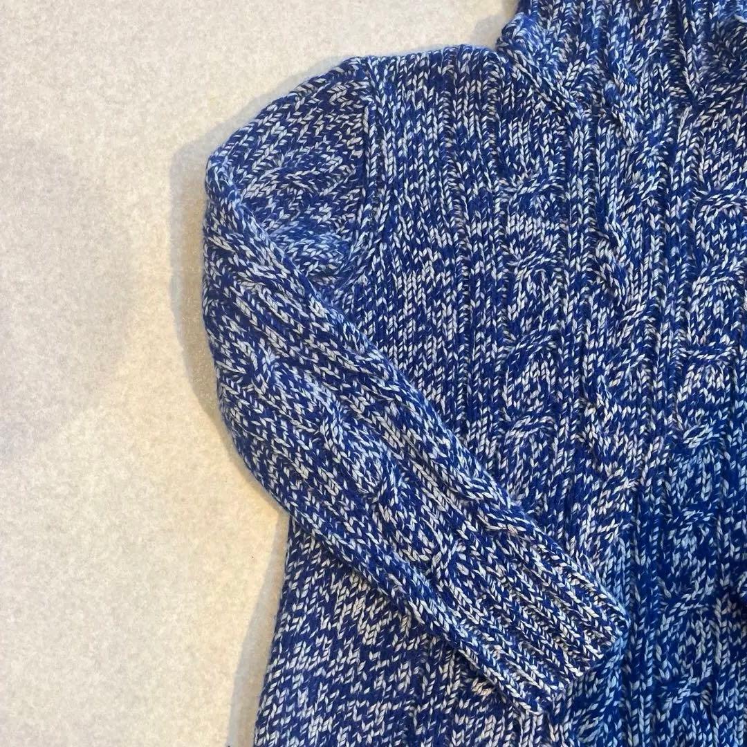 tomi3専用　TOMORROW LAND カシミア　ローゲージタートルニット