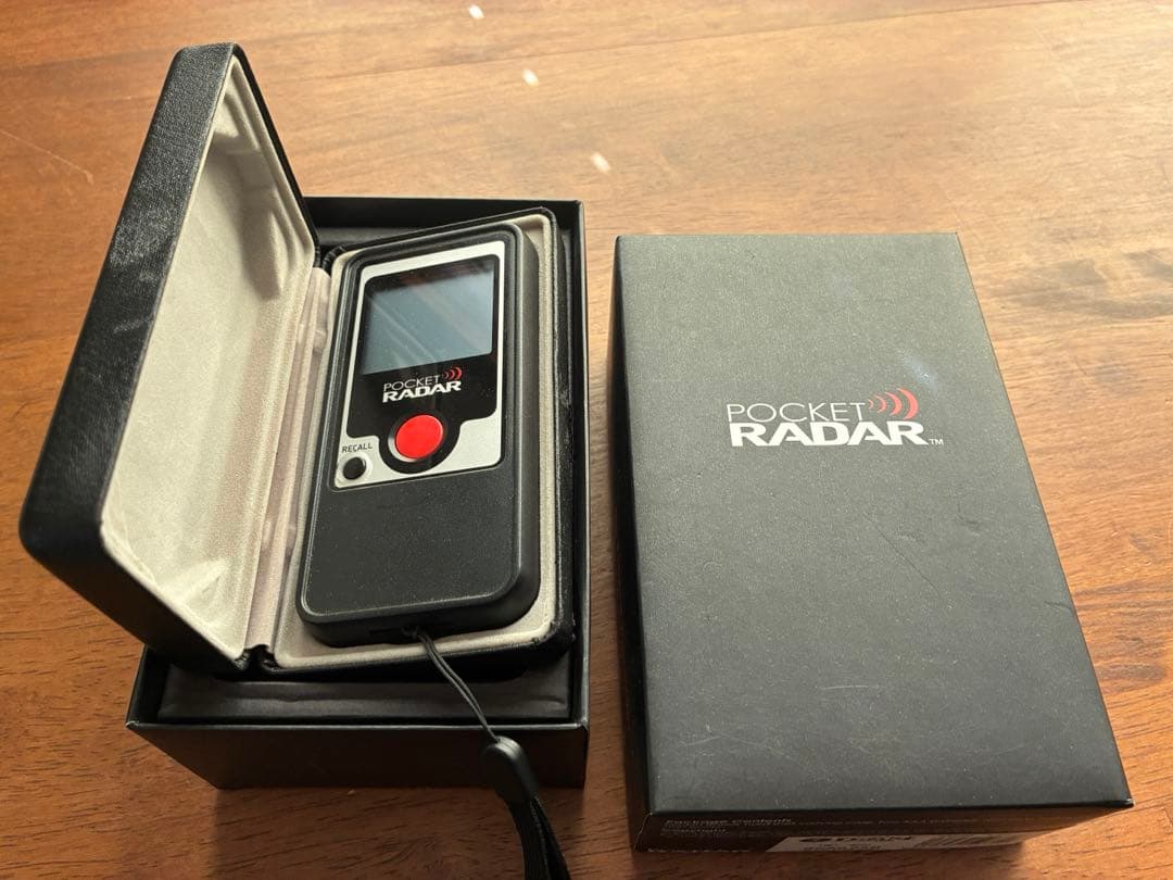 美品 廃盤品 希少 スピードガン ポケットレーダー D&M PR1000