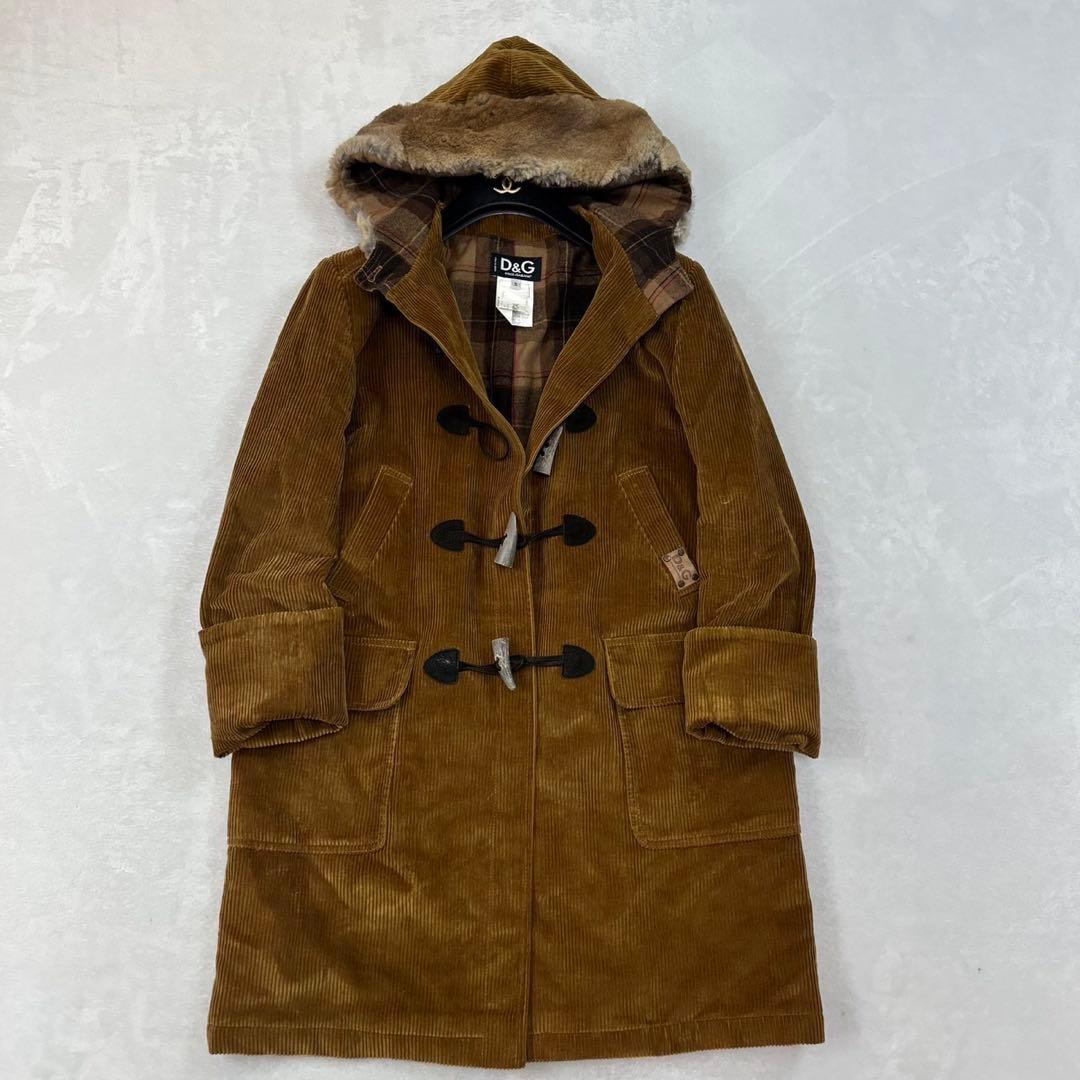I801 美品 S ドルチェアンドガッバーナ ダッフルコート メンズ