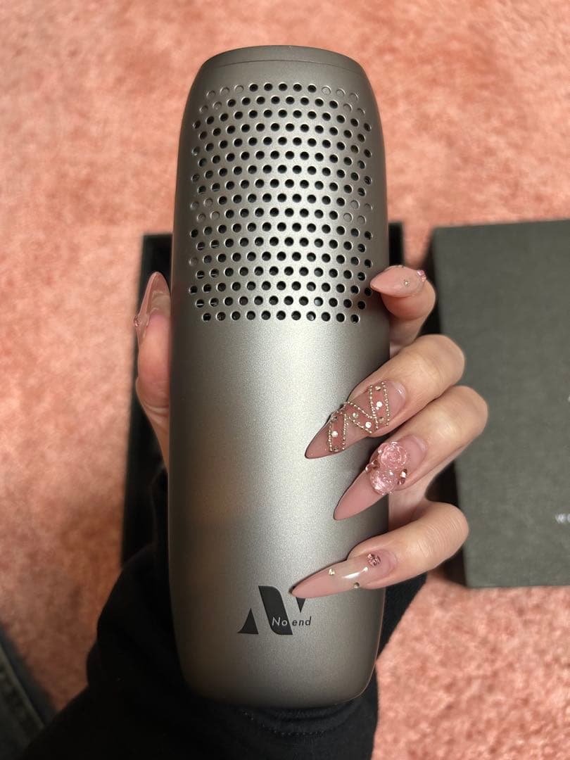 Noend ノーエンド コードレス脱毛器 Wクーリングフォト スキンケアデバイス