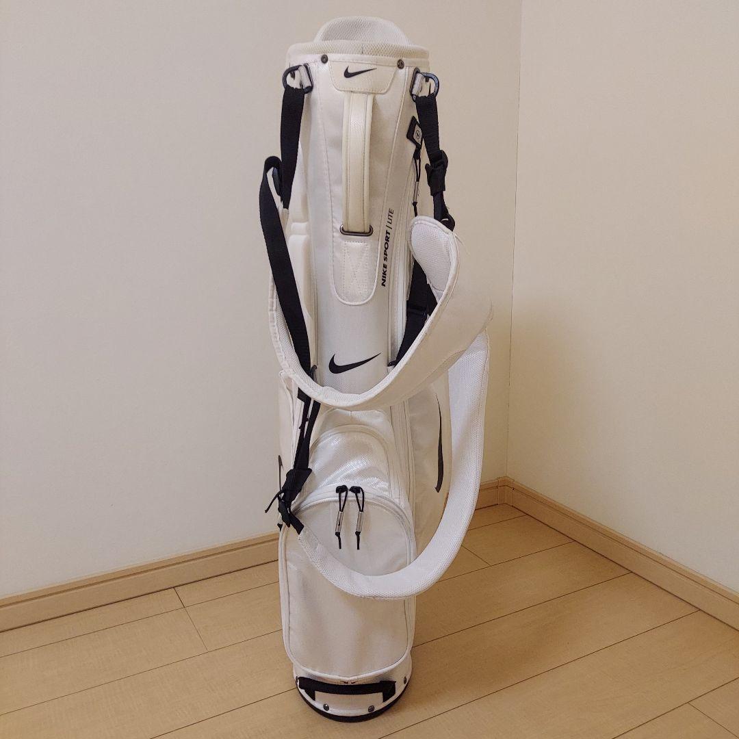 NIKE ナイキ キャディバック 軽量 スタンド WH ★希少モデル★美品