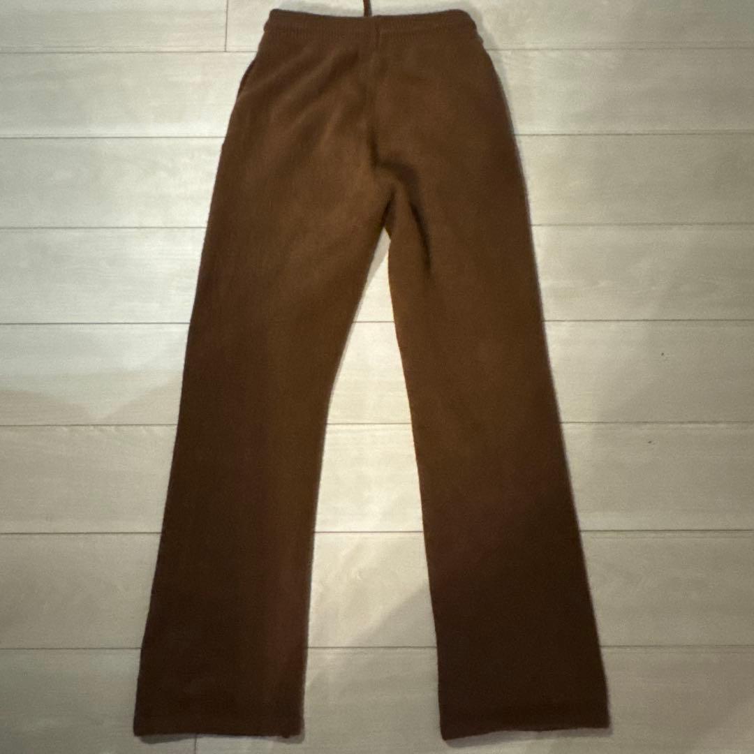 adidas ブラウン スウェットセット XS