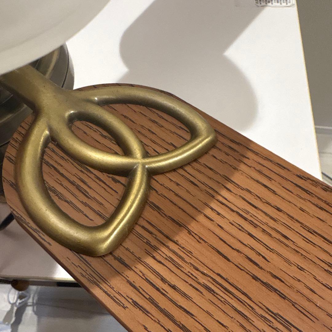 ブロンズ 4灯 シーリングファン E26口金