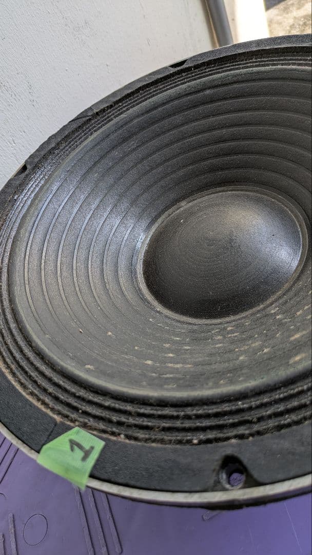 その1　メイヤー30cmウーハー中古　UPA−1A　自作スピーカーにも