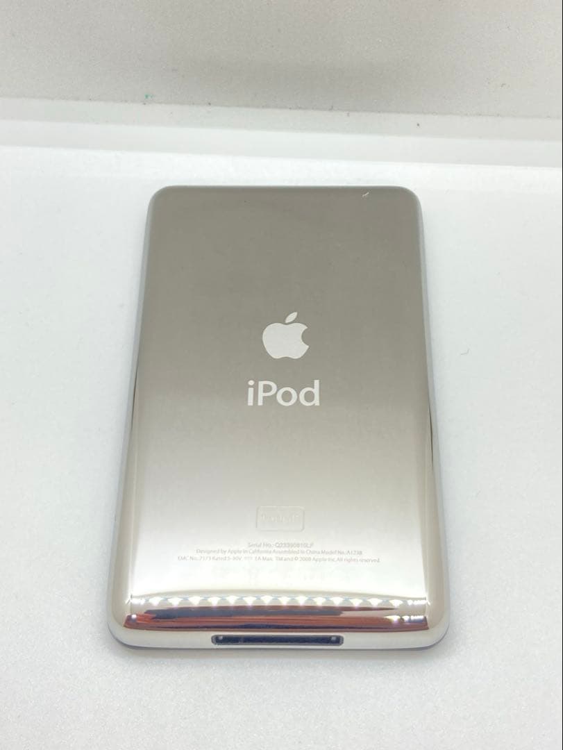 綺麗なiPod classic第7世代160GBからSD256GBに シルバー