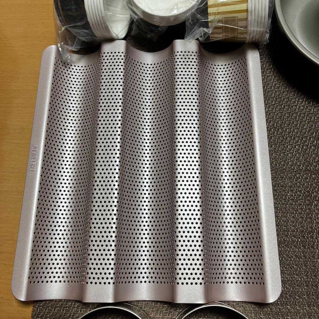 最終値下げ！新品・美品あり！ABCクッキングなど　パン型　纏めて