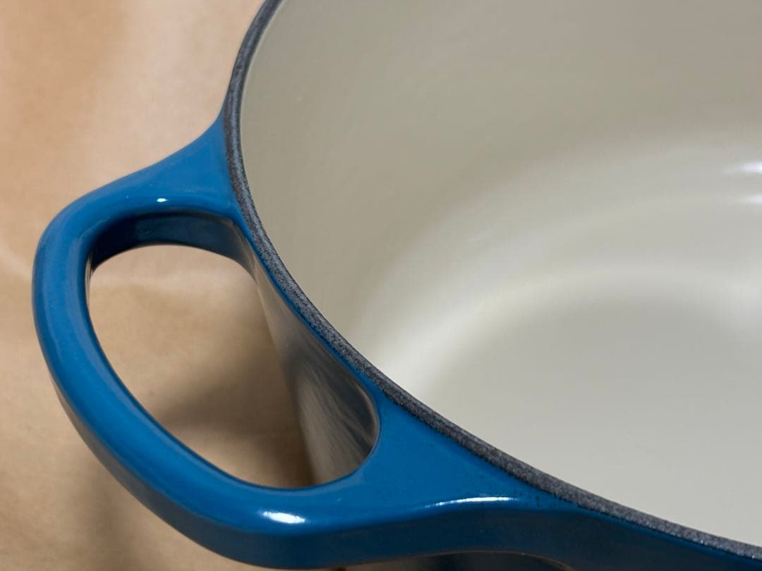 ル・クルーゼ シグニチャー ココットロンド 24cm マルセイユブルー