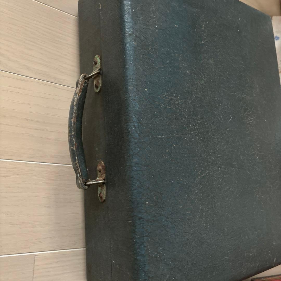 ビンテージ！昭和初期　ドイツ製　ポータブル　蓄音機　おまけあり