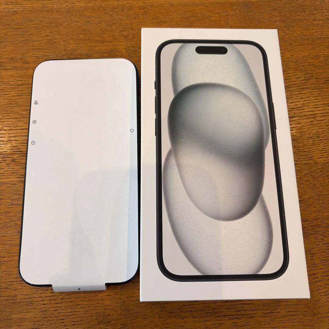 【美品】iPhone15 128GB BLACK SIMフリー バッテリー92%