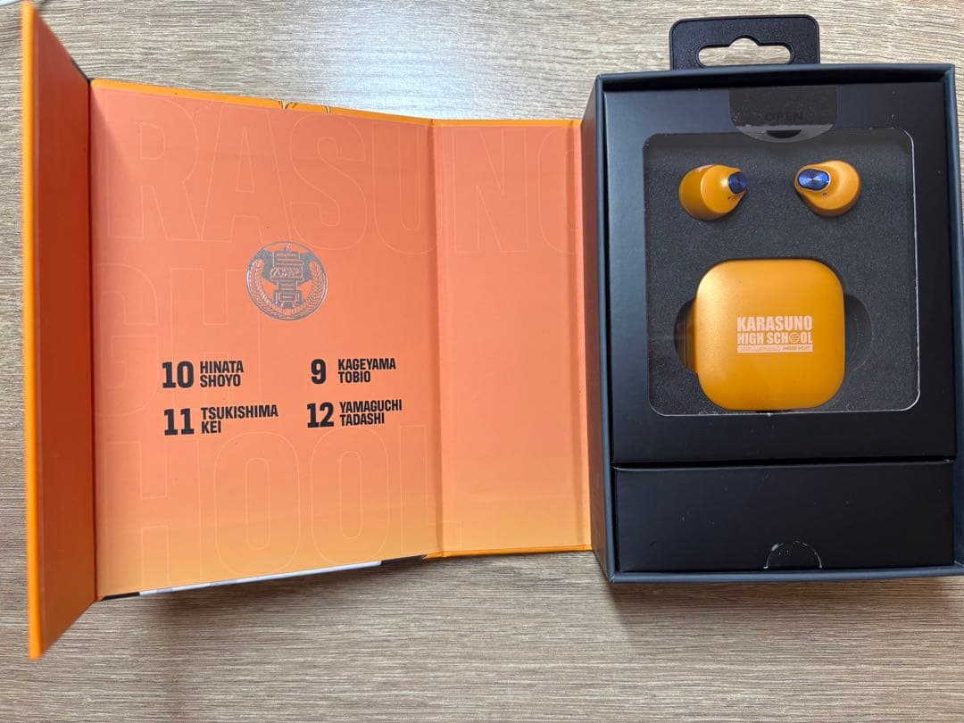 AVIOT ワイヤレスイヤホン ハイキュー!! コラボ(烏野)