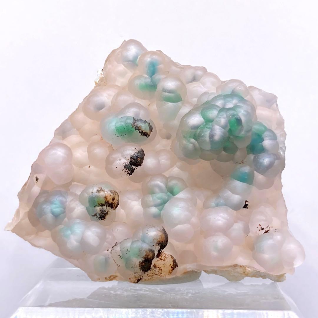 k*u様 『2022年発見』　クリソコラインカルセドニー　原石　鉱物標本　天然石