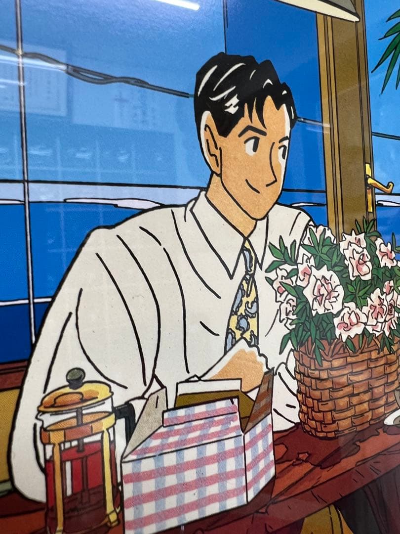 わたせせいぞう 「アザレアの風より緩やかに」アートポスター