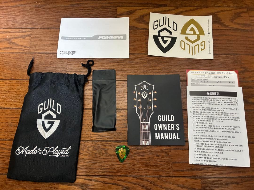 Guild エレアコ　F-240E ジャンボサイズ　ほぼ新品