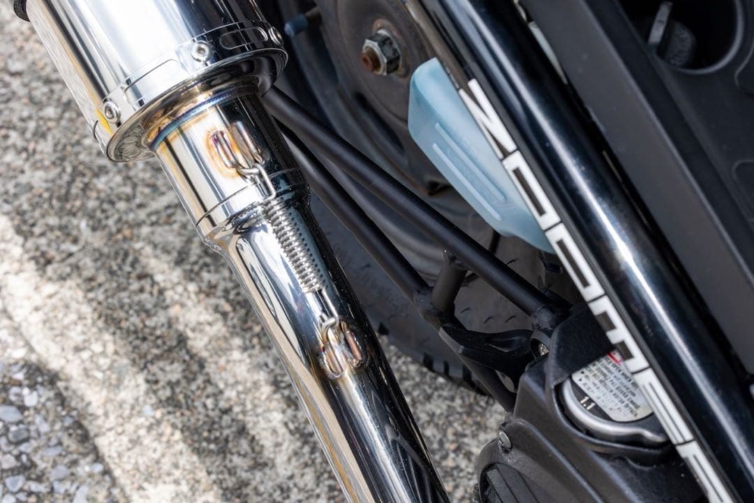 専用HMS ホンダズーマー50 AF58 ステンレスＲ300 マフラー