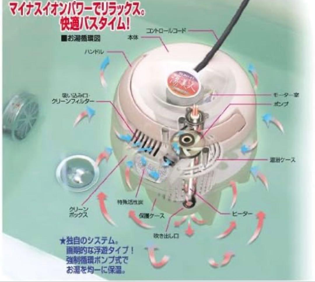 SUNART 湯美人(お風呂の湯沸かし器) SBH-902F グレイッシュピンク