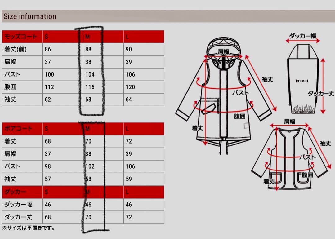 可愛い！　4WAY ダッカー付き ママコート 　スウィートマミー　M