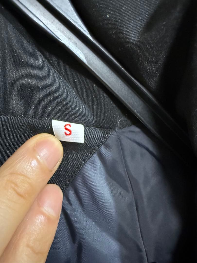 DANTON ダントン ブラック フード付き ダウンジャケット／中綿ジャケット