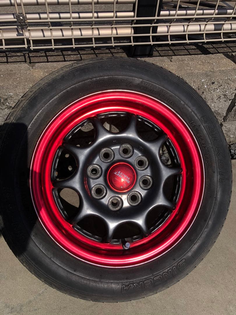 ☆旧車☆希少☆美品HART ホイール SPRINT HART 13インチ　5j