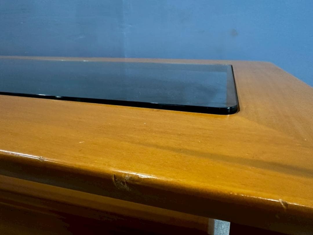 難あり 富士ファニチア ガラステーブル センターテーブル テーブル RW287