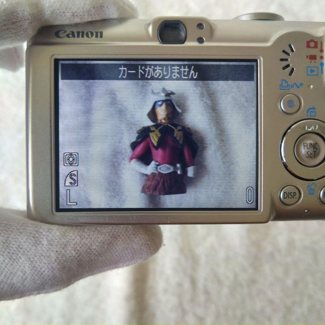 動作品 キャノン Canon IXY DIGITAL 70 バッテリー新品