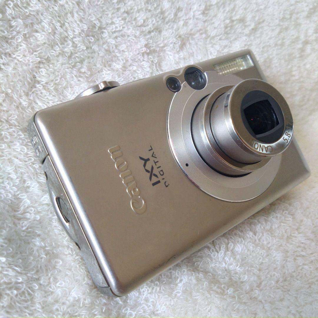 動作品 キャノン Canon IXY DIGITAL 70 バッテリー新品