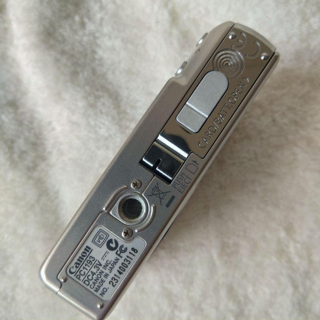 動作品 キャノン Canon IXY DIGITAL 70 バッテリー新品