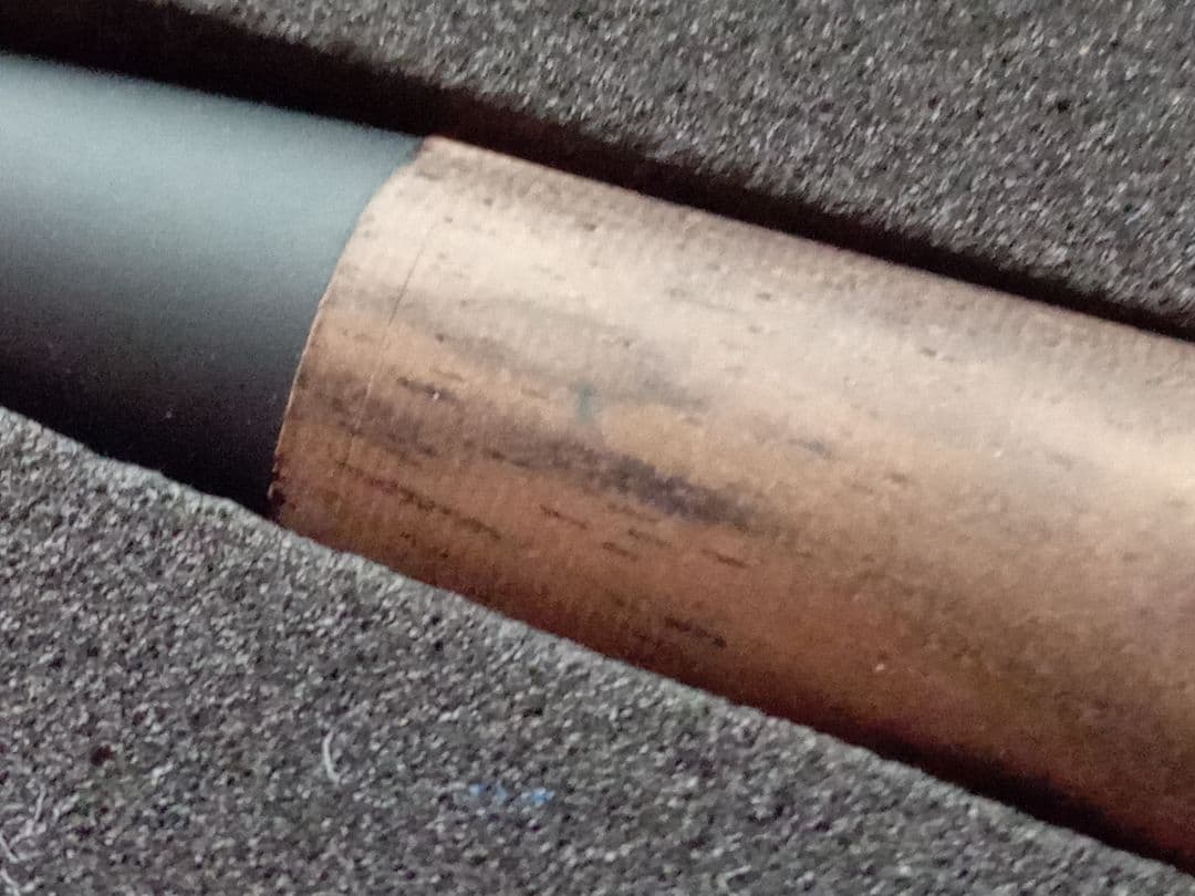 野原工芸　黒柿　シャープペンシル　シャーペン　銀金具