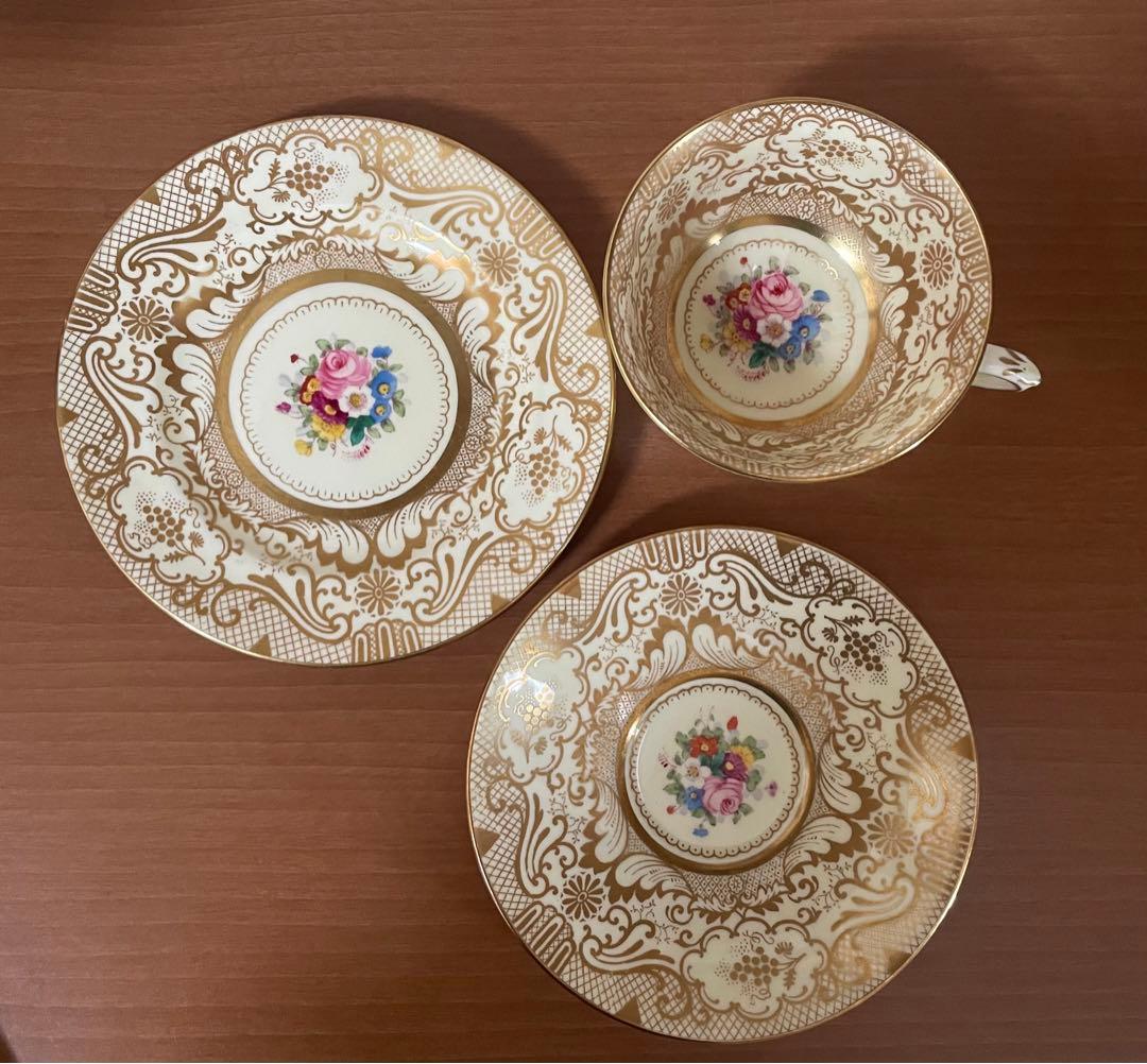 ⬇️《希少》　アンティーク　⭐︎ カップ&ソーサー ４点