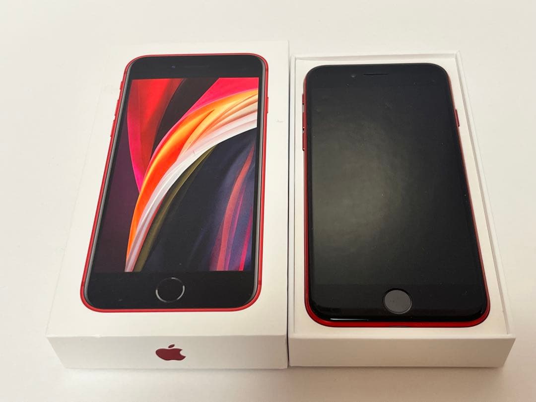 スマートフォン本体 iPhoneSE2 128GB MHGV3J/A Red
