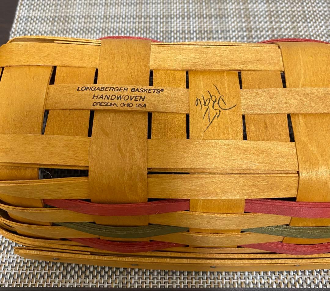 【マッキーです】ロンガバーガー　バスケット　3個セット