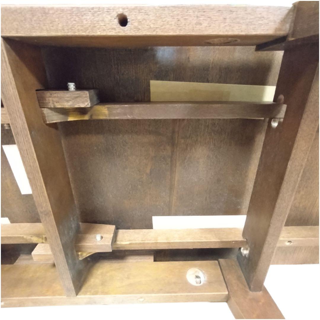 東谷 コパン リビングテーブル CPN-107BR 伸びる ブラウン