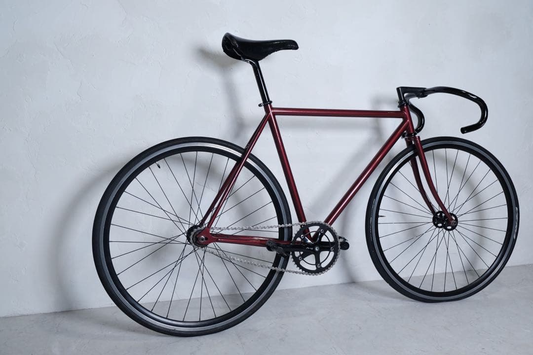 自転車本体 fuji feather Porsche993 arena red paint