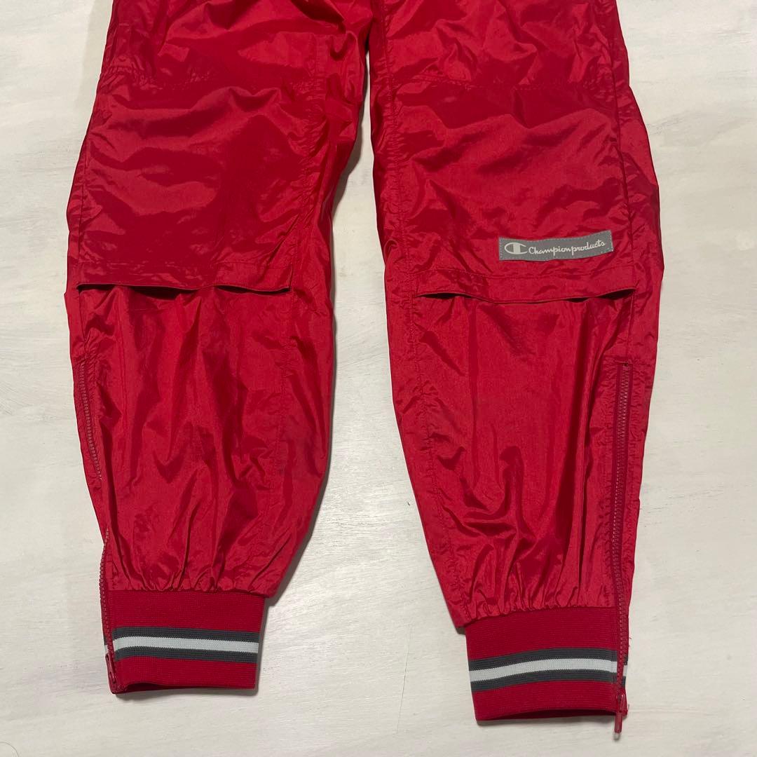 レア ビンテージ　champion 2way ナイロン　セットアップ　上下