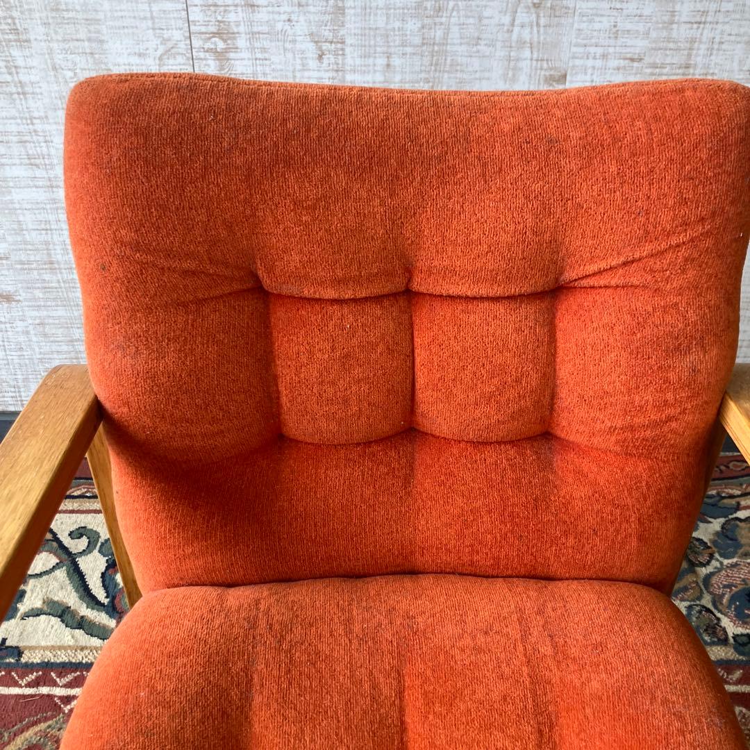 ② 天童木工 プライウッド アームチェア 一人掛けソファー ベントウッドチェアー