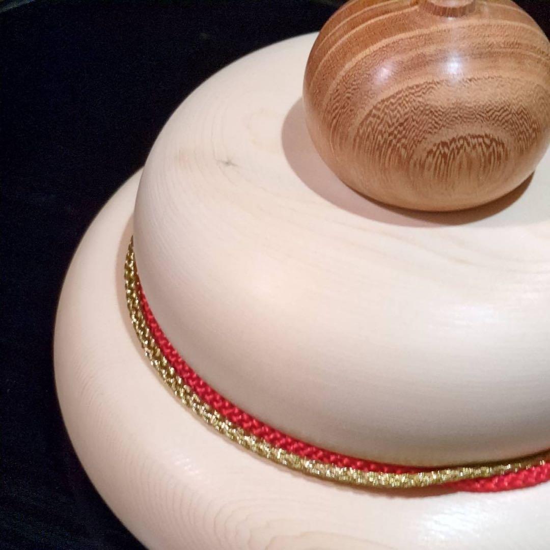 木製鏡餅　三宝付き　170