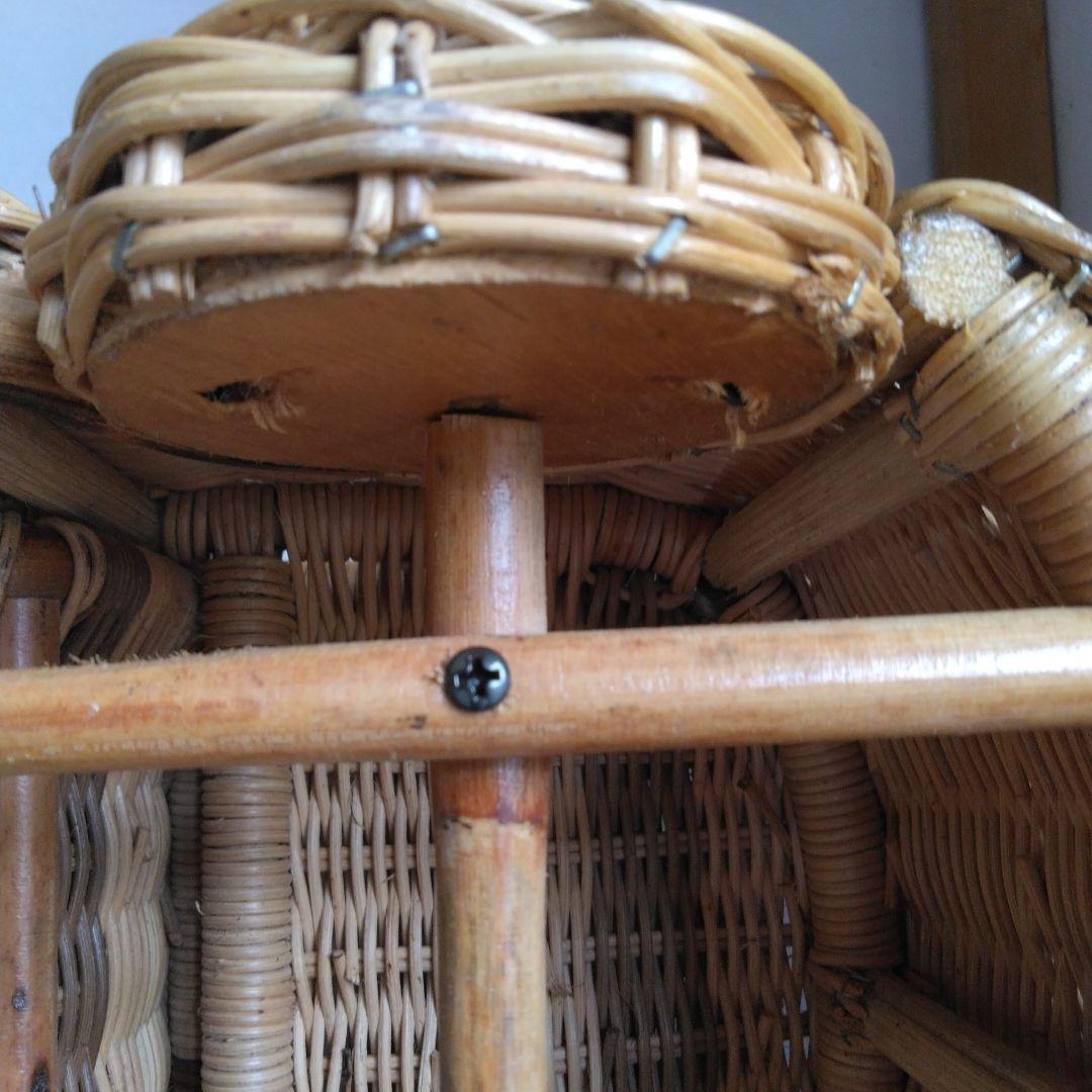 昭和レトロ　ミニ籐 バス インテリア　雑貨　コレクション