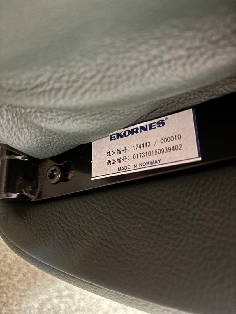 エコーネス　ストレスレスチェア　総本革　パーソナルチェア　オットマンなし