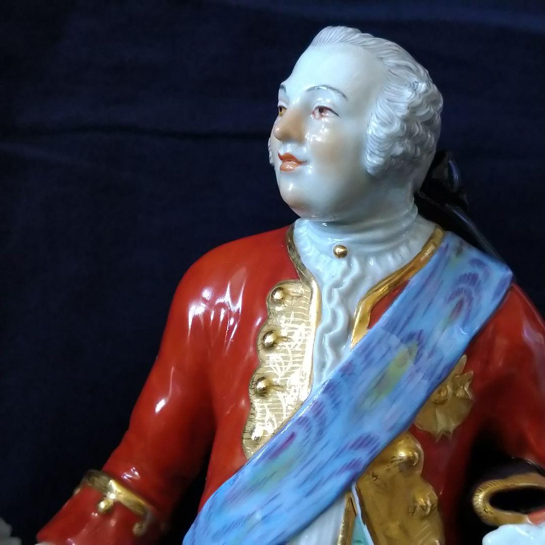 ふーさん✤Meissenフィギュリン『アウグスト三世とマリア・ヨゼファ』✤