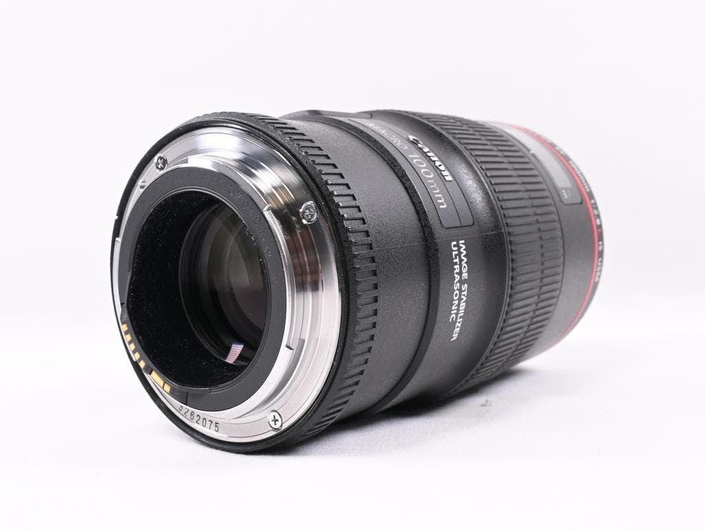 【美品】 キヤノン EF 100mm F2.8 L MACRO IS USM