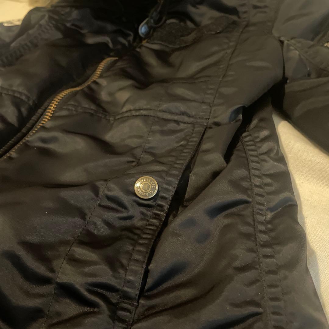 ラストお値下げ！　HYSTERIC GLAMOUR ブラックモッズコート