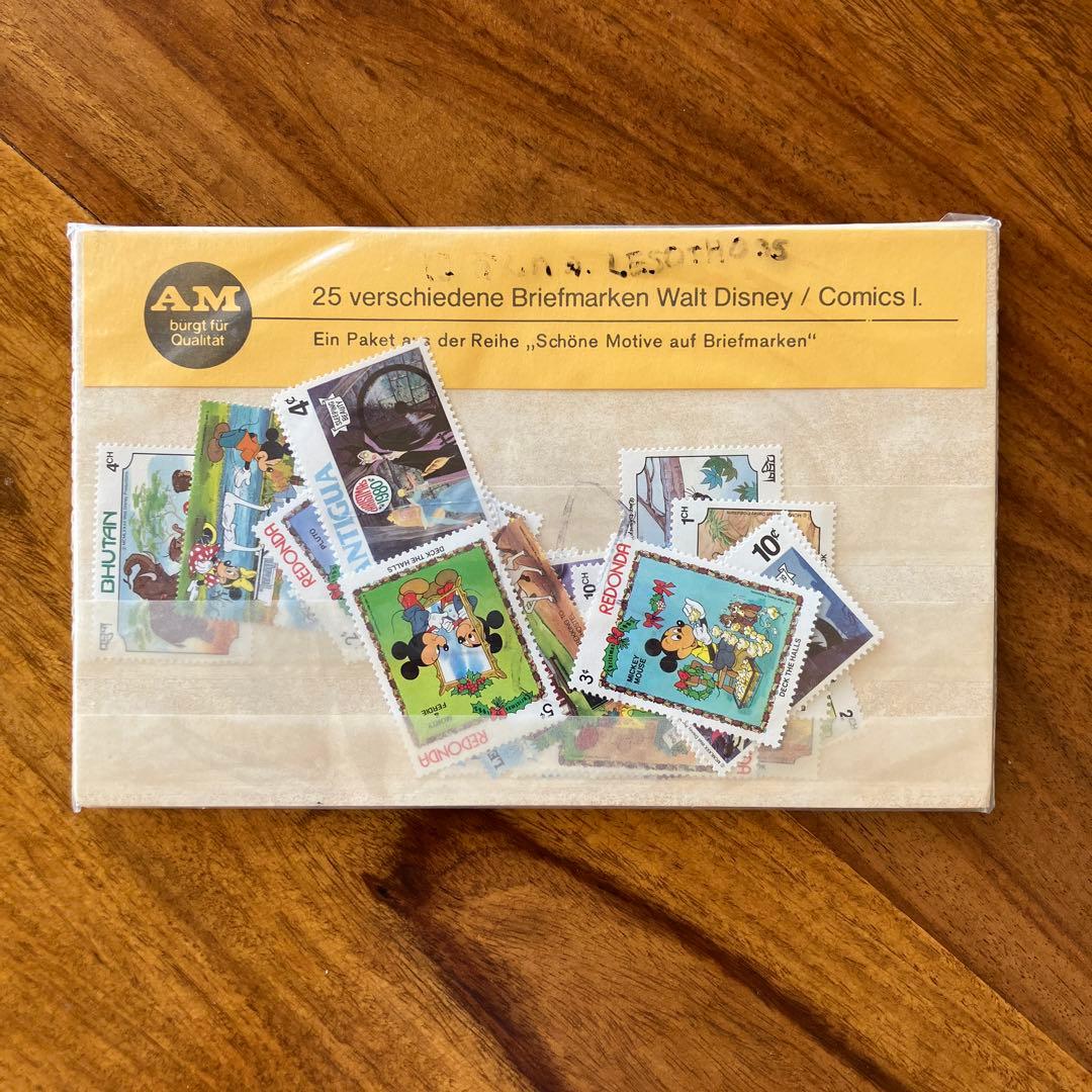 未開封　ディズニー　海外/外国切手　アンティーク　３セット　Disney