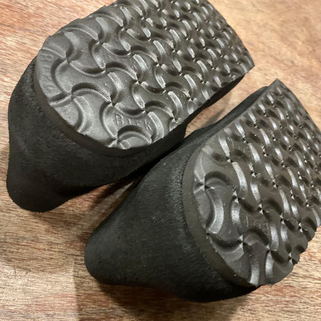 極美品！ビルケンシュトック ロンドン LONDON スエード ブラック 38