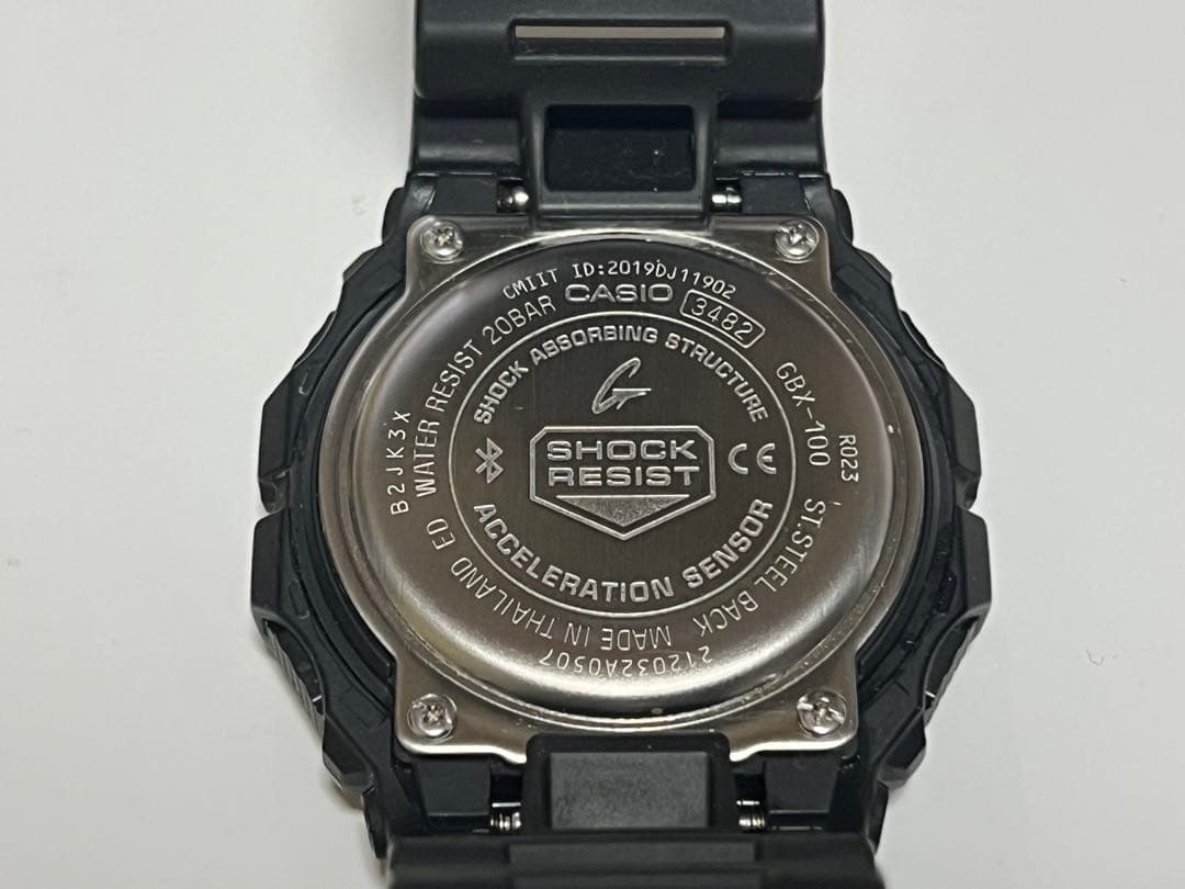 G-SHOCK G-LIDE GBX-100NS ゴールド Bluetooth