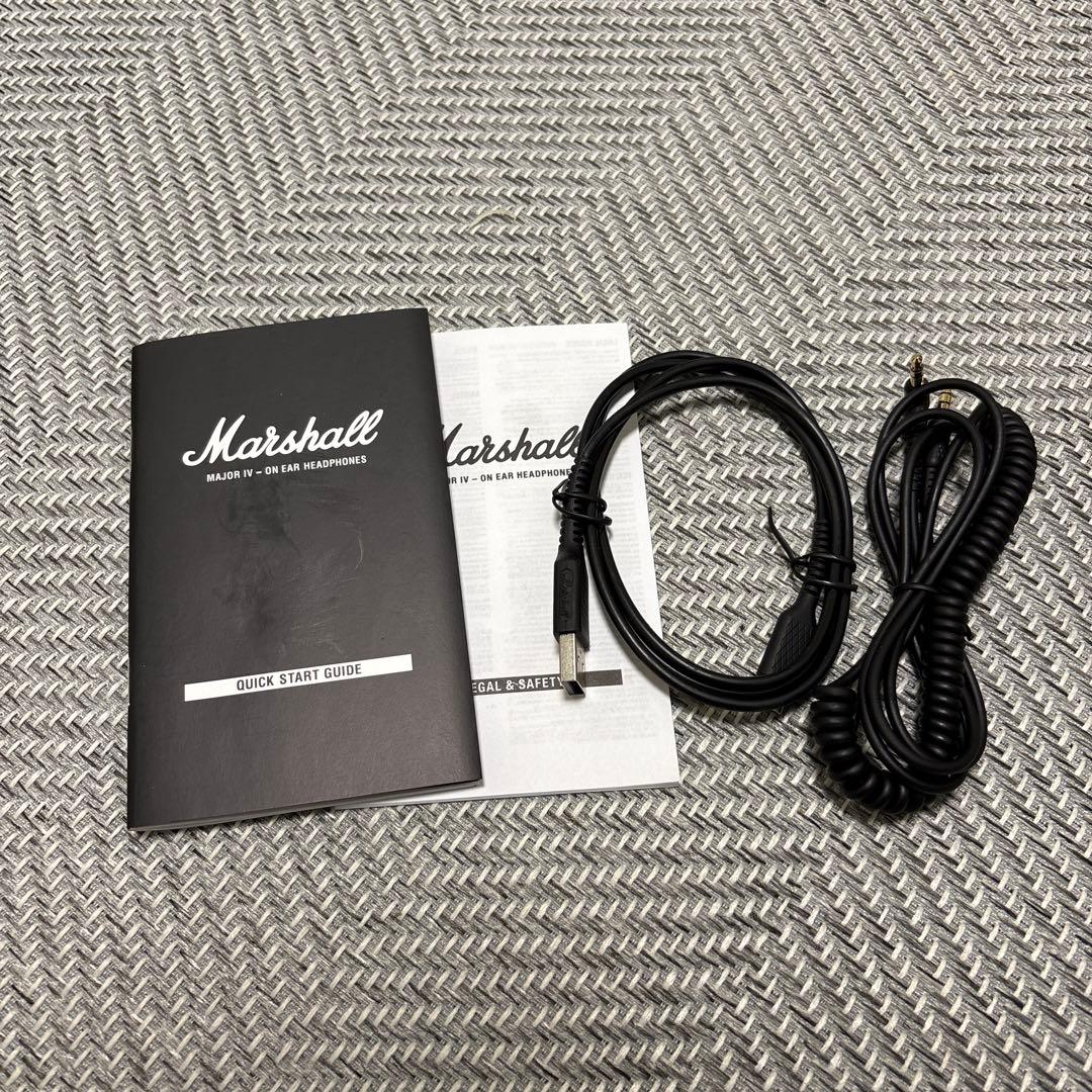 【大幅値下げ】Marshall Major IV マーシャルヘッドフォンブラック